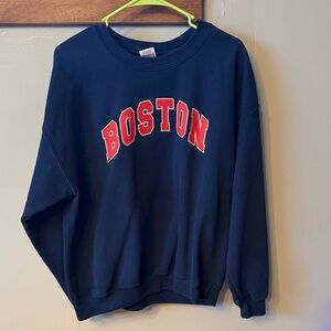 Boston Navy Sweatshirt